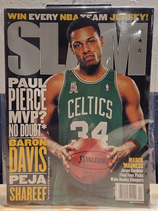 Slam Magazine Other - SLAM Magazine Issue #52 - Paul Pierce Cover (April 2002)